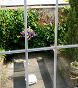 View over the Courtyard Garden from the Green Room